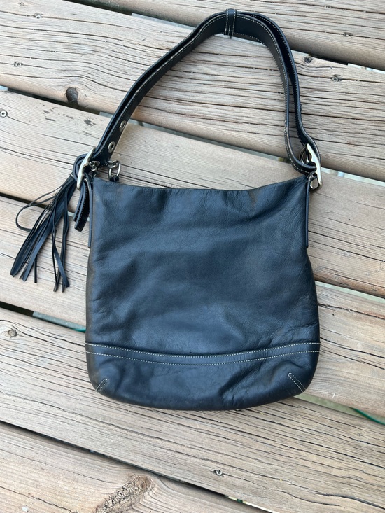 Coach Handbags - Coach Legacy slim tassel shoulder/crossbody bag